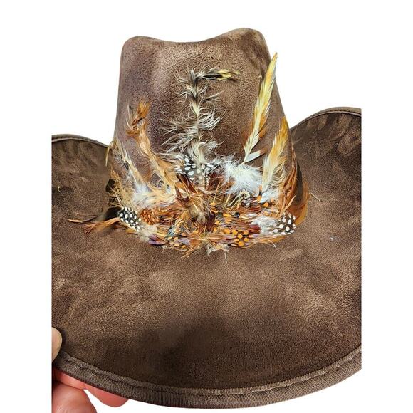 Frontier Cowboy Hat Costume - Picture 1 of 3